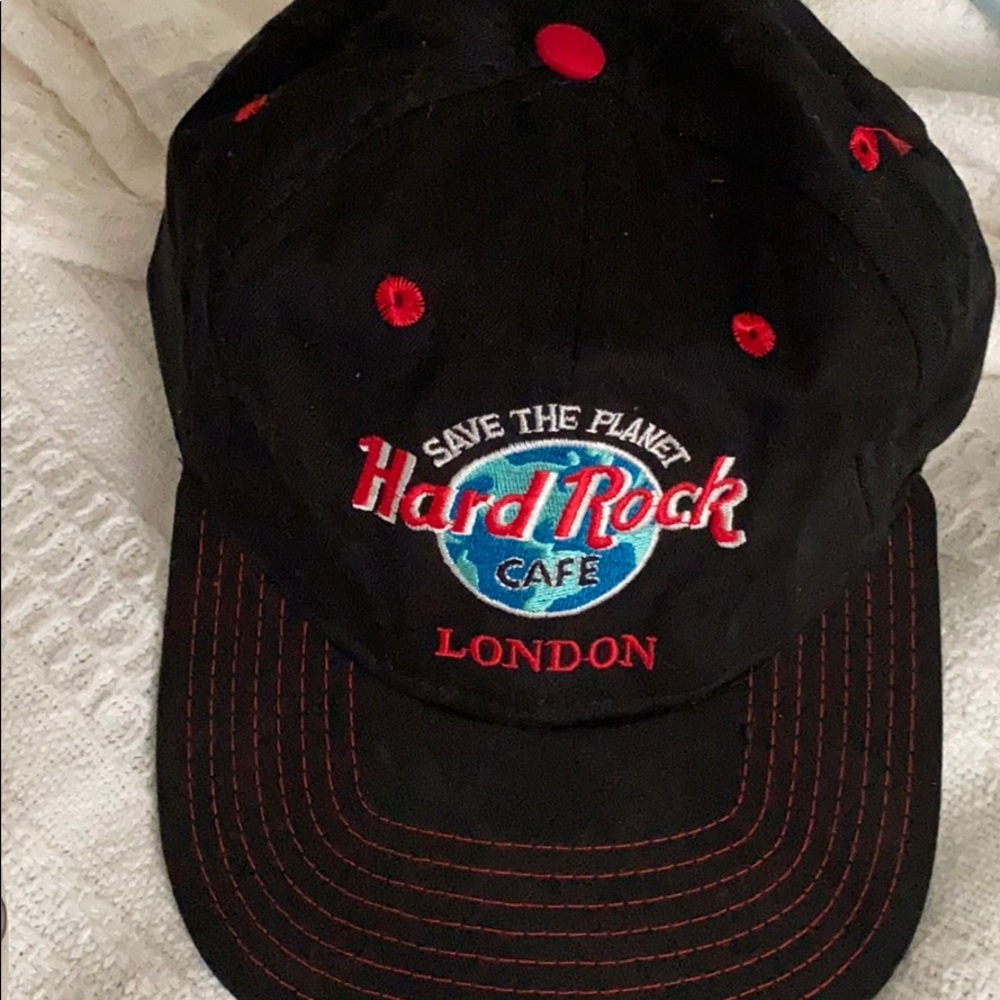 Donated 2 of these! Hard Rock Cafe SAVE THE PLANET hat